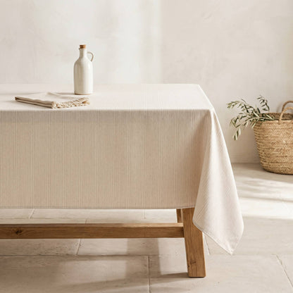 Toalha de Mesa em Algodão Jacquard